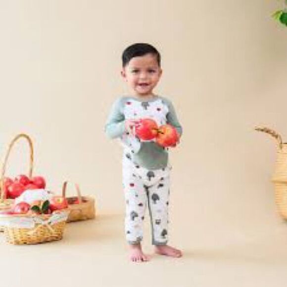 Kyte baby‎ Apple Orchard zippered Footie size 2T NWT in packaging - Picture 2 of 6